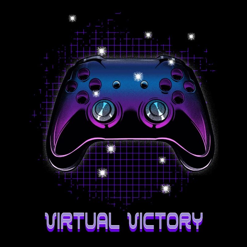 Gamers Video Gaming Geek Console Game Controller