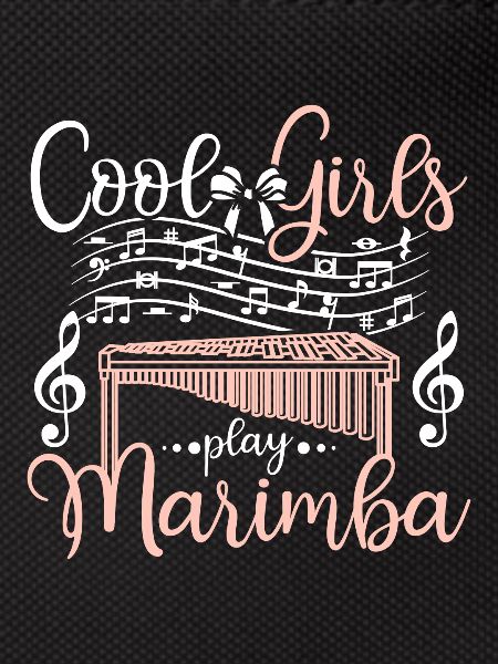 Cool girls play marimba