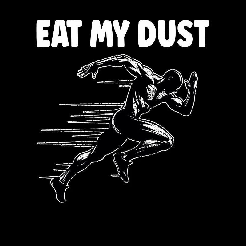 Coureur sur piste Sprinter Sprint 100m sprinter