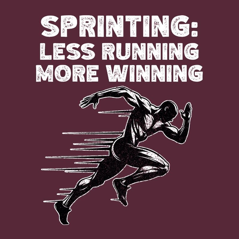 Bahnläufer Sprinter Sprint 100m Sprinter