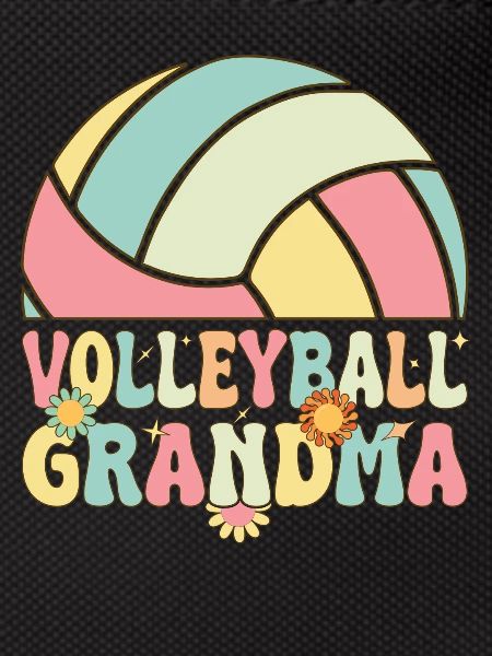 Groovy volleyball player