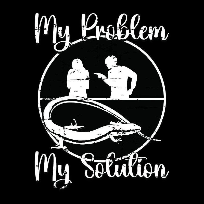 Skinks Lover My Problem My Solution Pictogram Mom