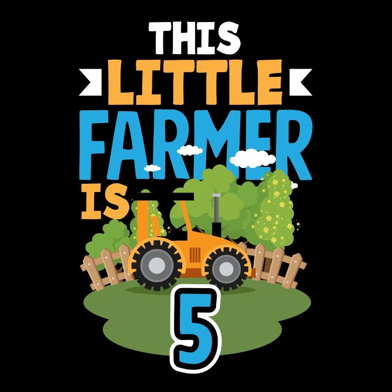 5. Geburtstag Traktor 5 Jahre Geburtstagsshirt