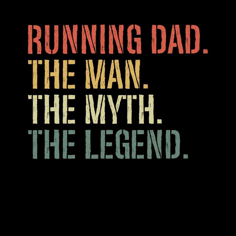 Running Dad Marathon Runner Trainer Marathoner