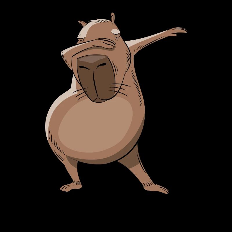 Dabbybara - Capybara dabbing