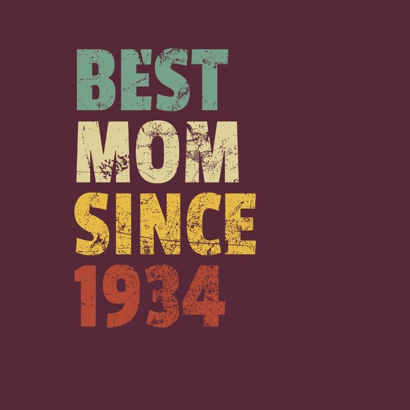 Beste Mutter seit 1934 Muttertags-Slogan-Zitat