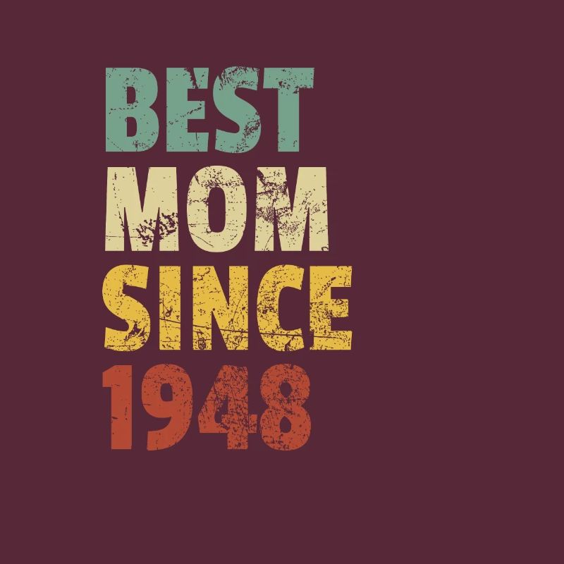 Beste Mutter seit 1948 Muttertags-Slogan-Zitat
