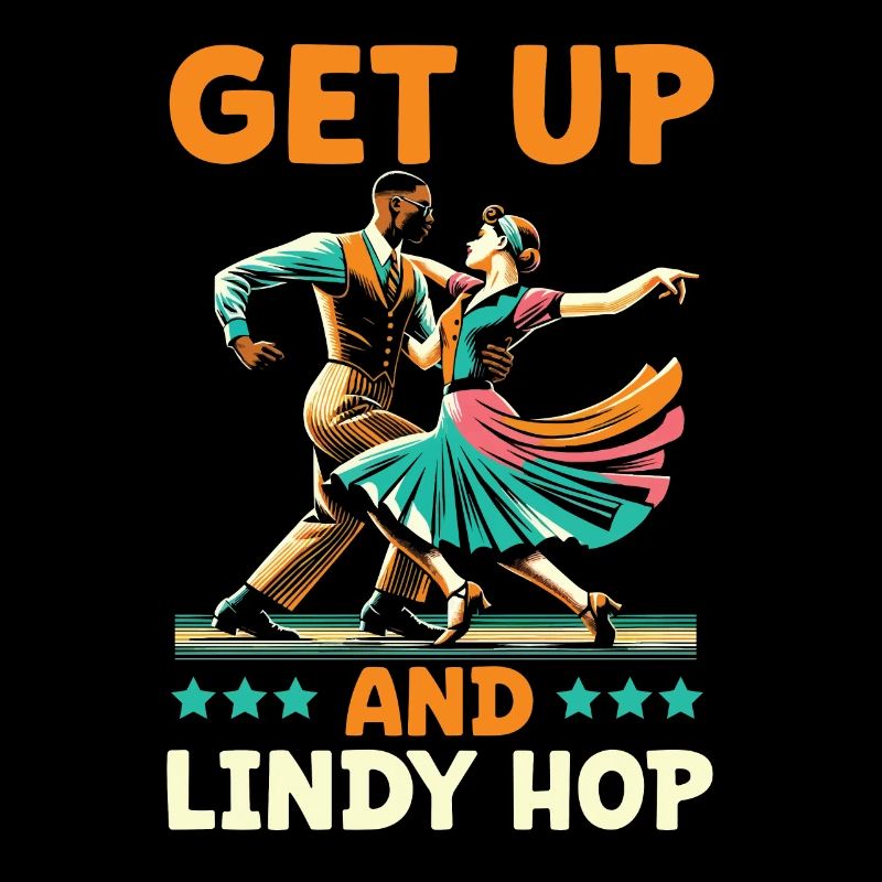 Danseur de Lindy Hop Danse Swing Danse