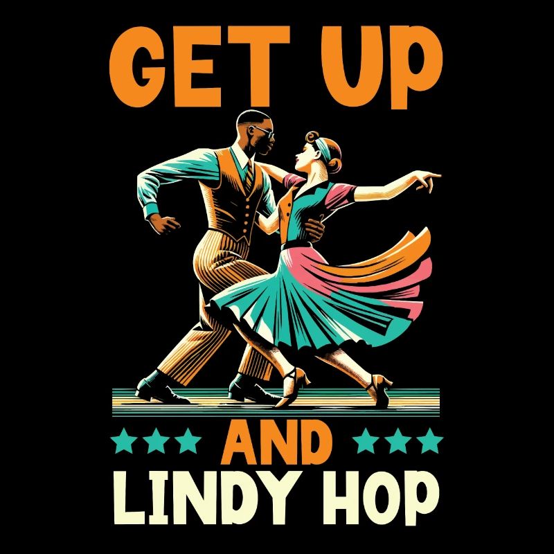 Danseur de Lindy Hop Danse Swing Danse