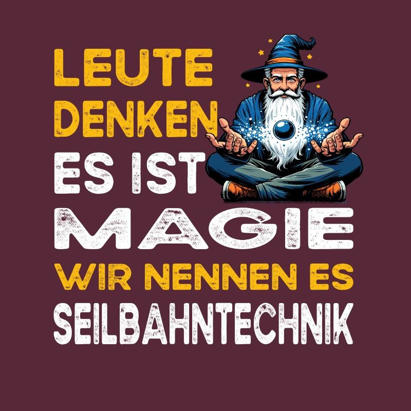 People Thinking Magic Ropeway Technology