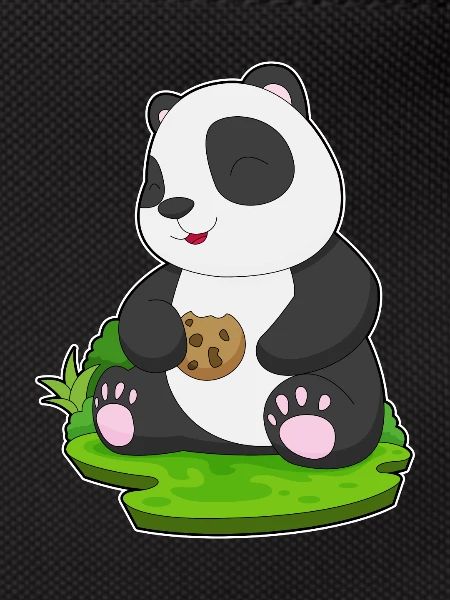 Panda Cookie