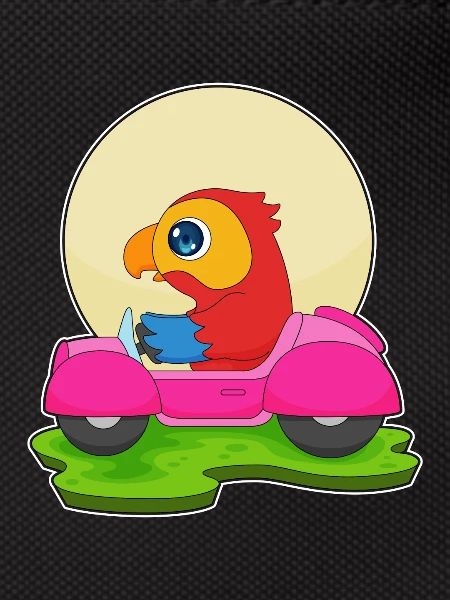 Voiture de perroquet