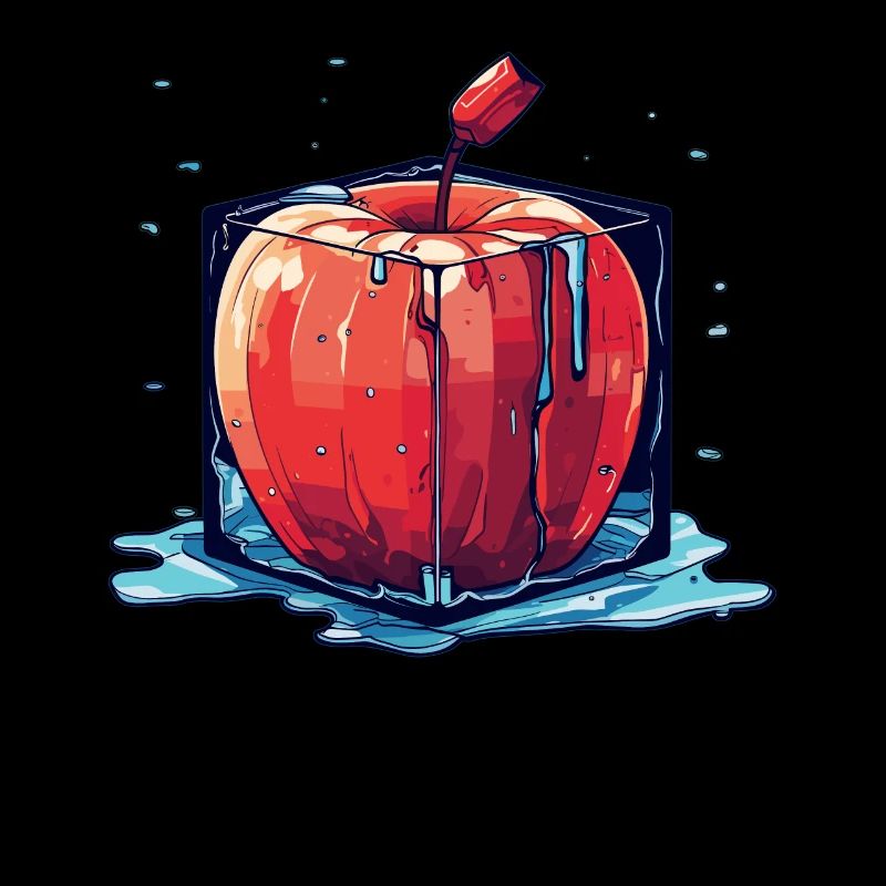 Würfel Apfel Cube Apple