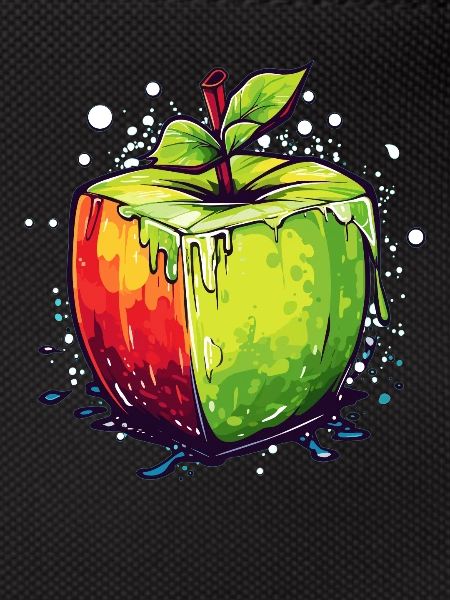 Würfel Apfel Cube Apple