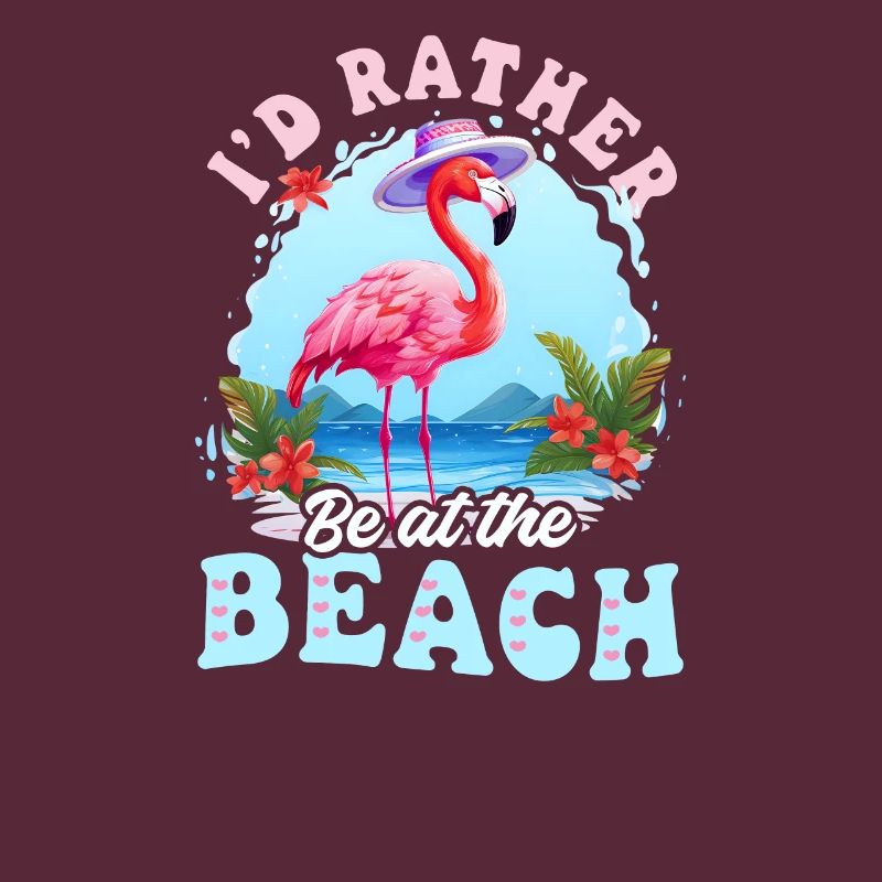 Summer Vacation Rather Be On Beach