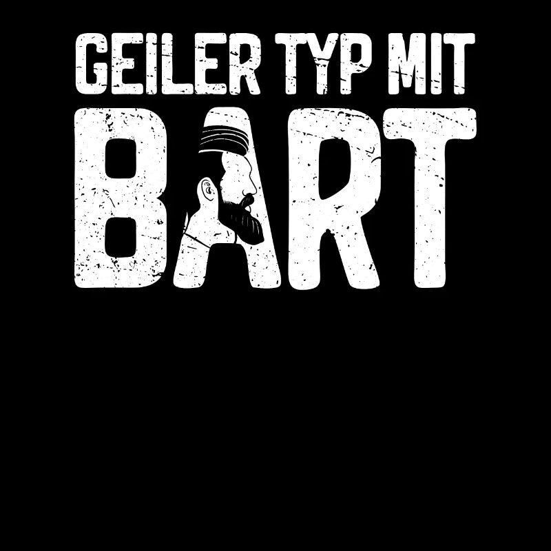 Cooler Bärtiger Typ Lustiges Tee
