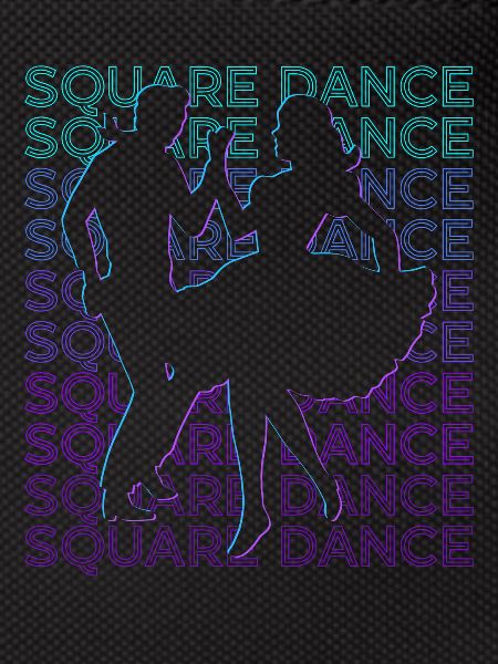 Square Dance Dancing Retro