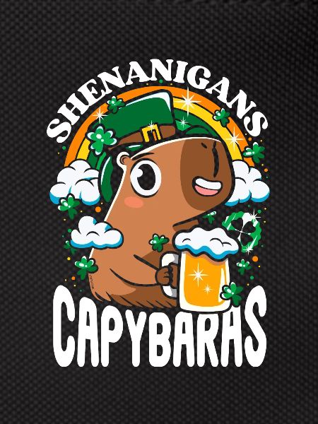 Saint Patrick - Shenanigans capybaras