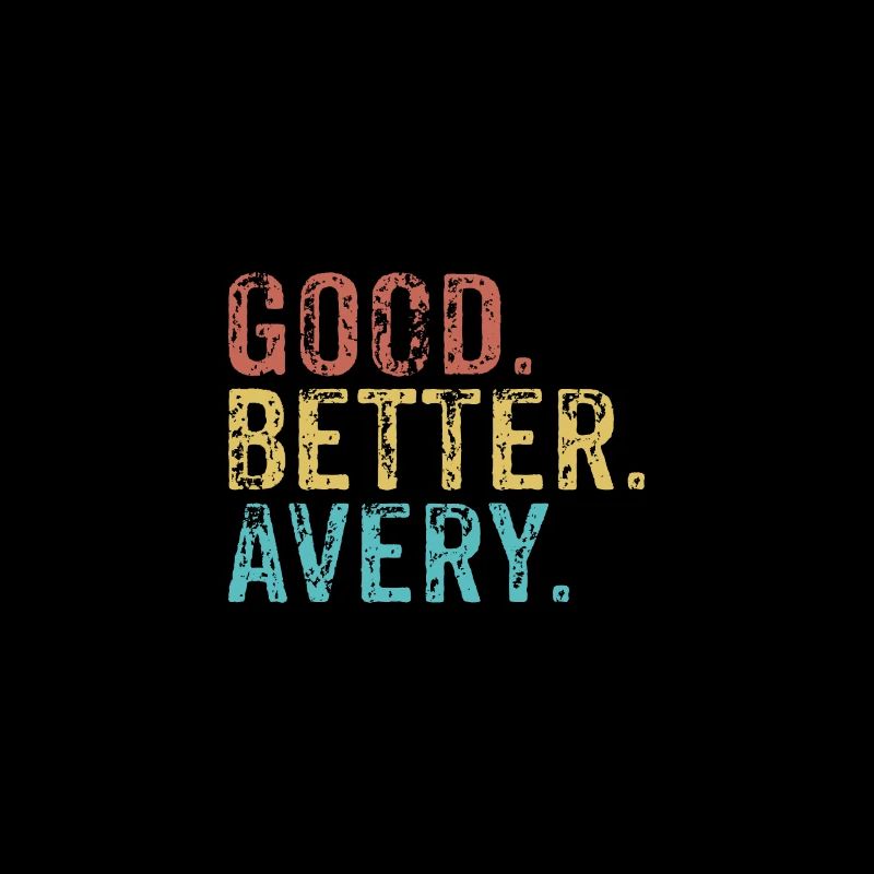 Les mecs cool s’appellent Avery