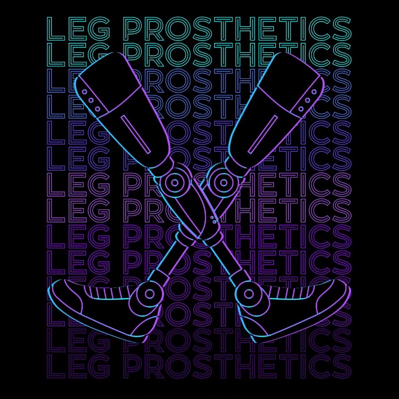 Leg Prostheses Amputee Amputation Retro