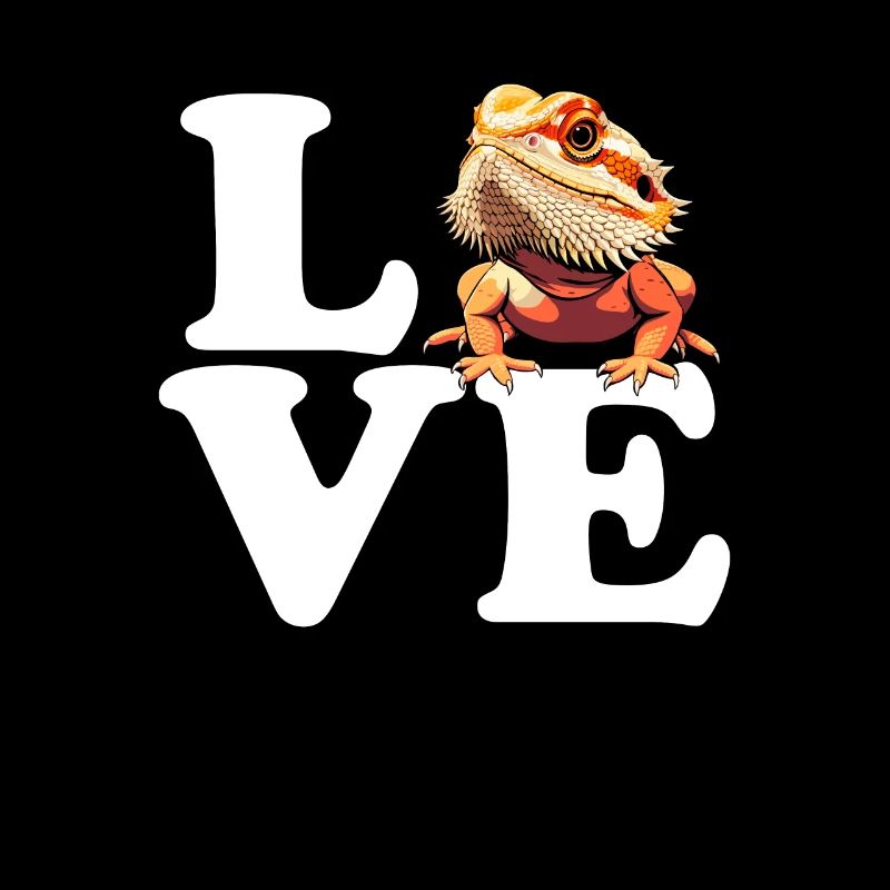 I love bearded dragon, reptile bearded