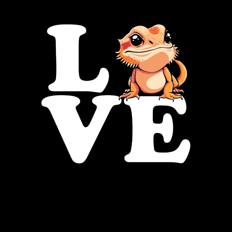 I love bearded dragon, reptile bearded