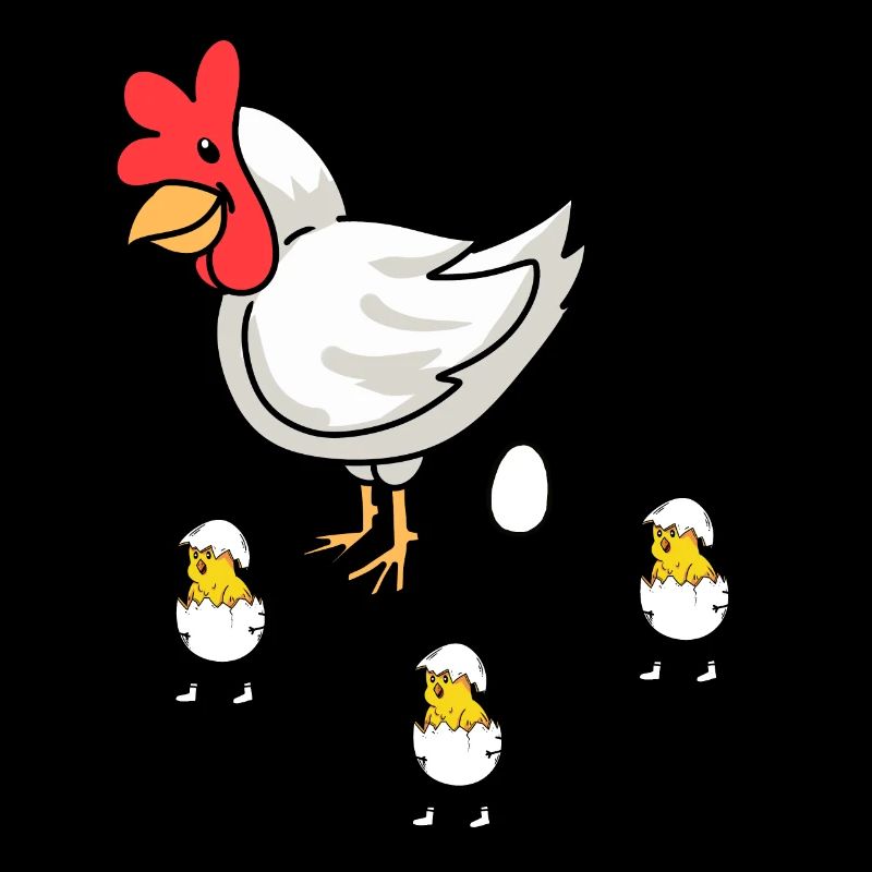 Poule de Pâques poussin bébé oeufs coquille d’oeuf volaille