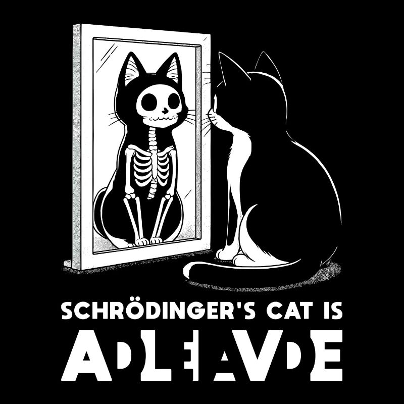 Schrödinger's Cat Alive Dead