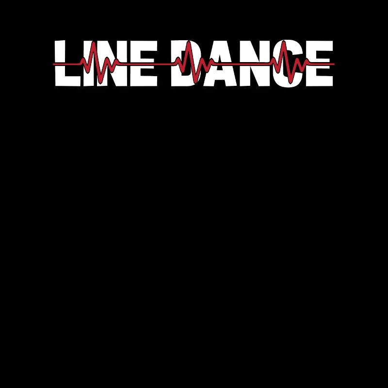 Line Dance Ekg Heartbeat
