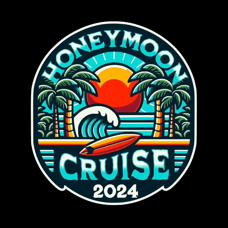T-shirt « Croisière Lune de Miel Pour Couples 2024 »