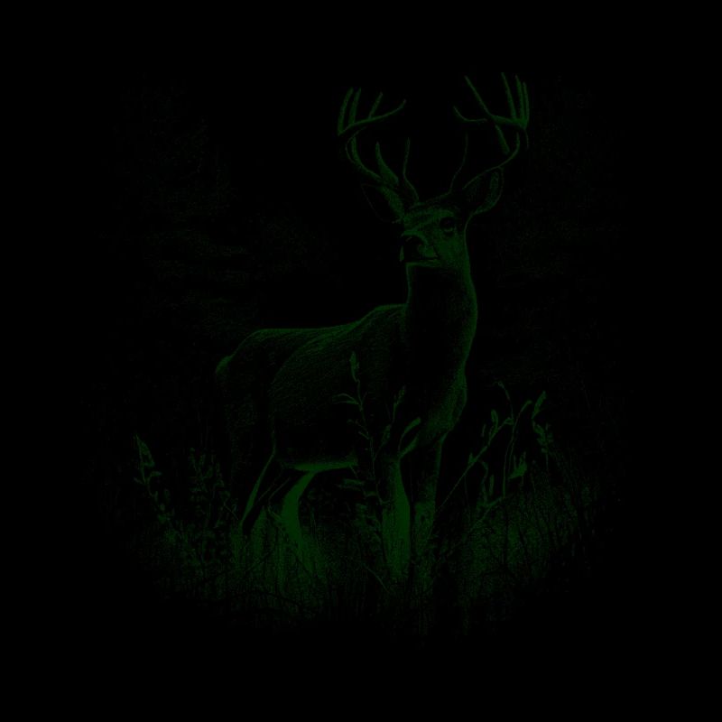 Hirsch Geweih Rotwild