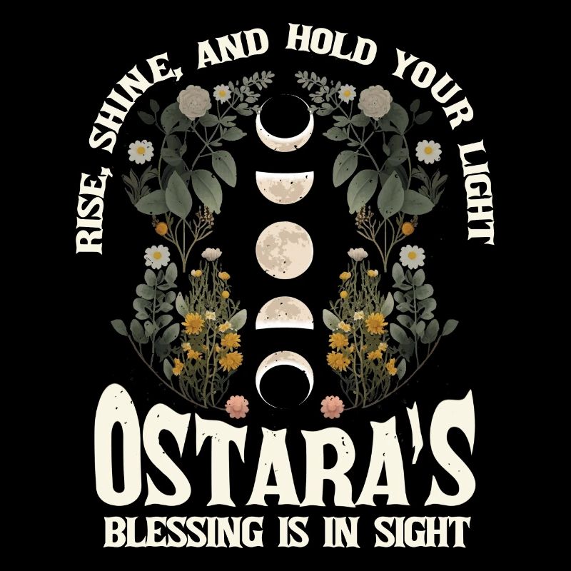 Ostara Witch Moon Eostre Printemps Oriental