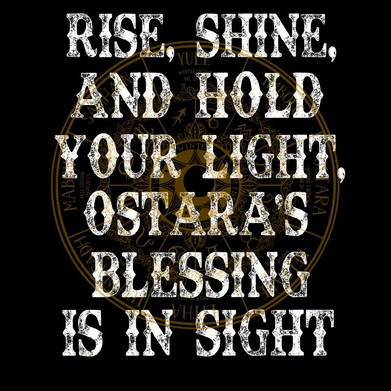 Ostara Witch Moon Eostre Printemps Oriental