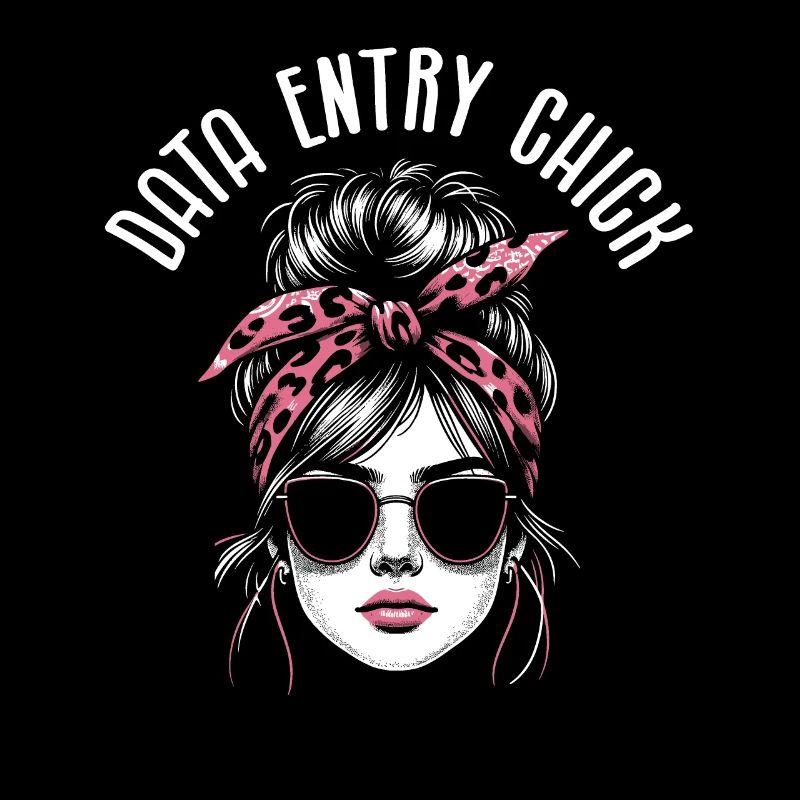 Woman Data Entry Chick Data Entry Clerk