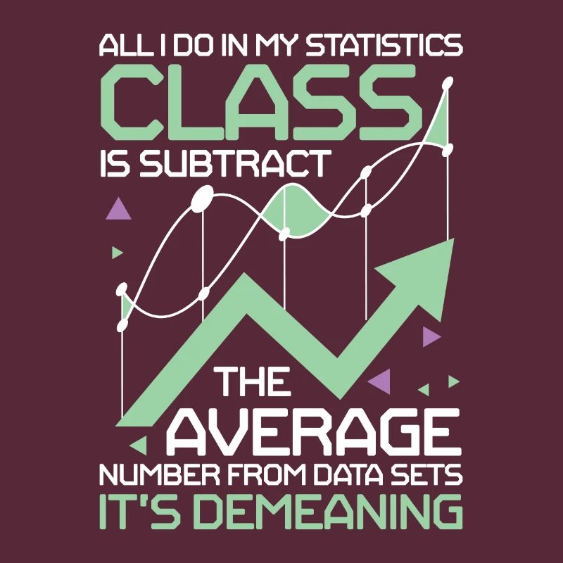 My Statistics Class Subtract The Average Number