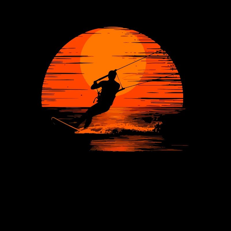 Amateur de kitesurf et de kitesurf