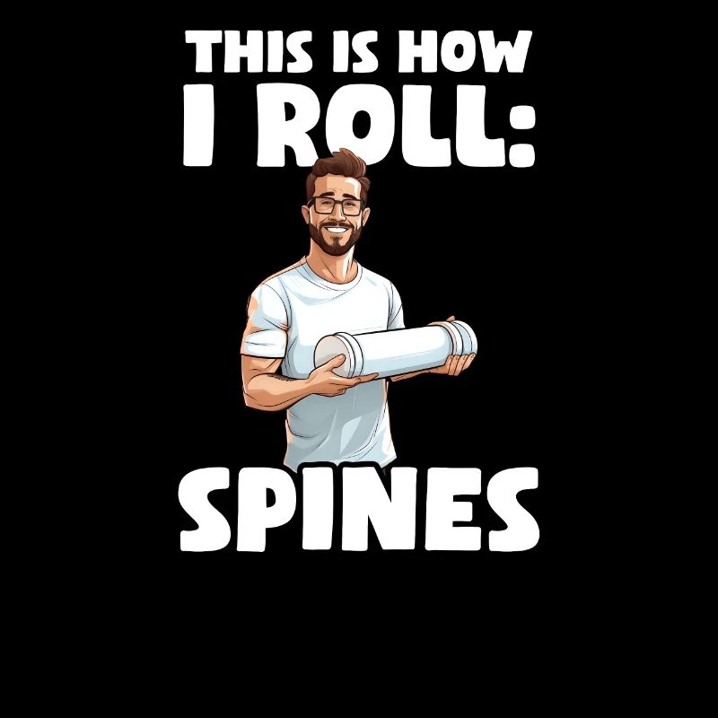 Chiropractor How I Roll Spines