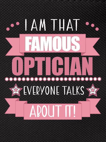 Optician Profession Women's Gift