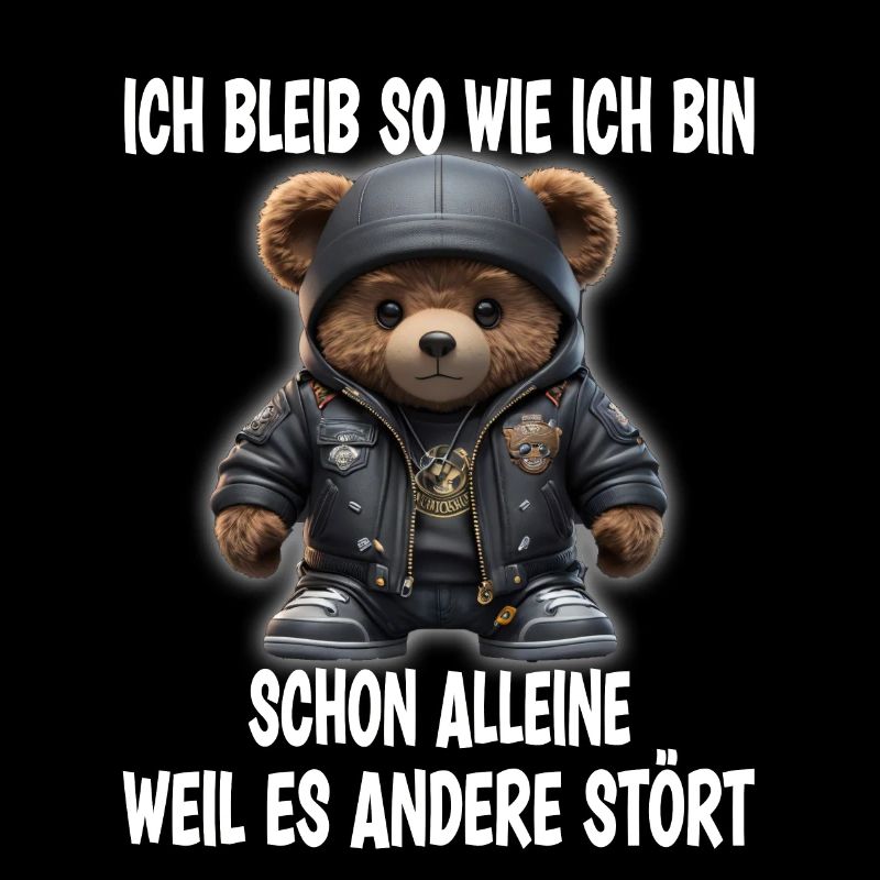 Sarkasmus Bär Slogan Geschenk