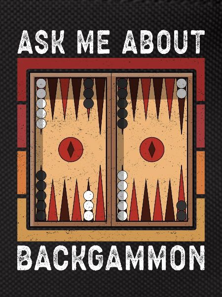 Backgammon Spieler Backgammon Brettspiel Geschenk