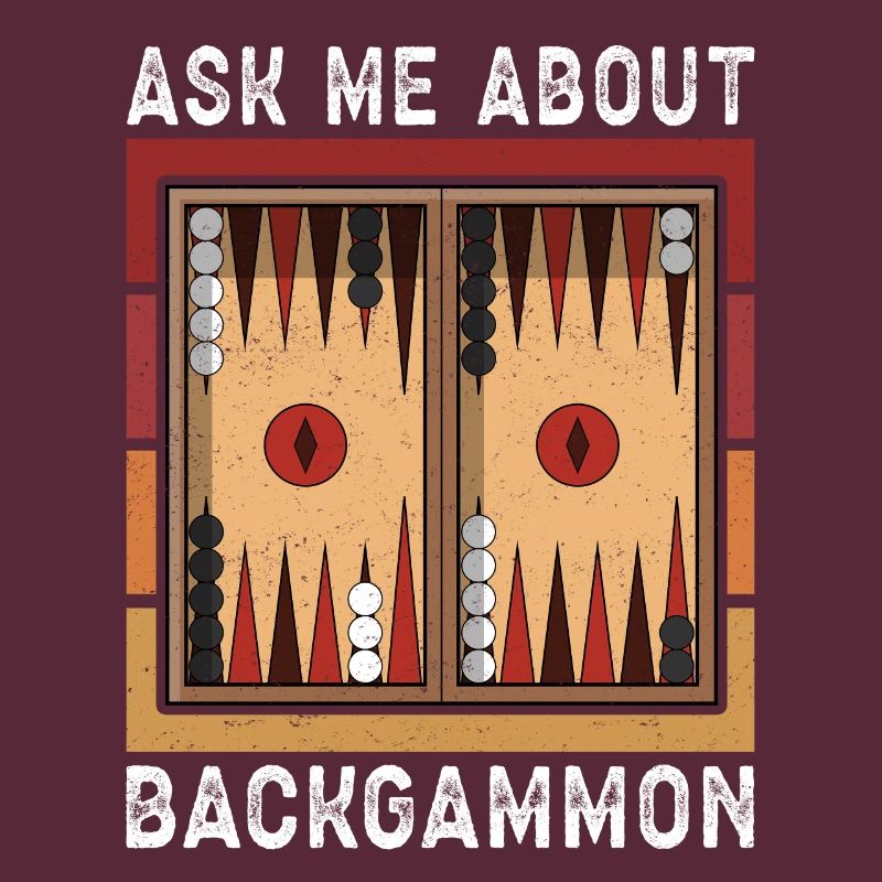 Backgammon Player Backgammon Board Game Gift