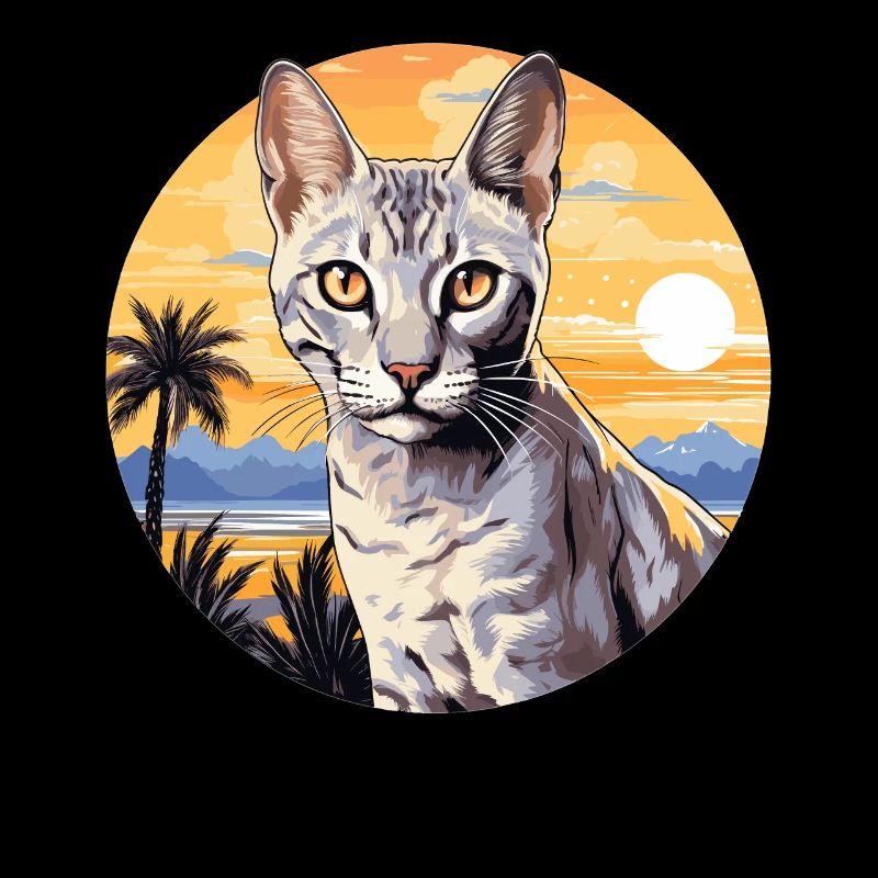 Mau égyptien Chaton Chat égyptien Mau