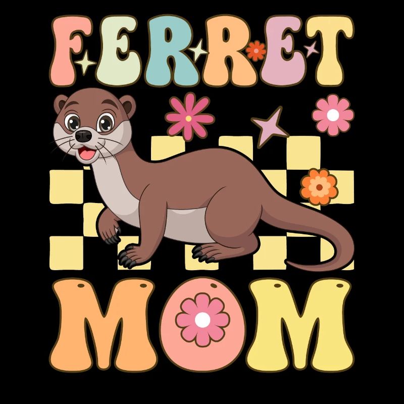 Frettchen-Mama Groovy Frettchen-Mutter