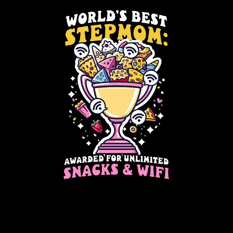 Muttertag Stiefmutter erhält unbegrenzte Snacks WLAN