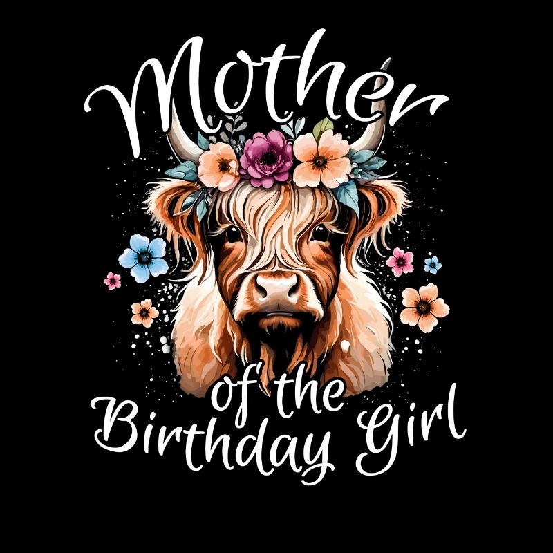 Mère de la fille d’anniversaire