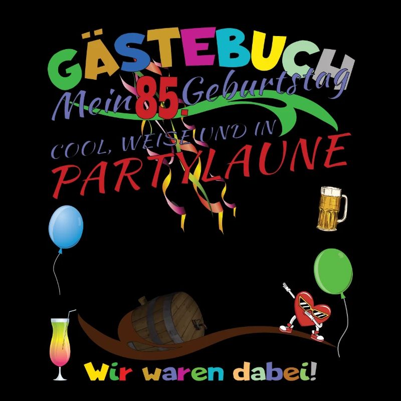 85. Geburtstag Mann und Frau Gästebuch