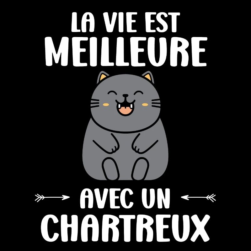 Humour chat chartreux