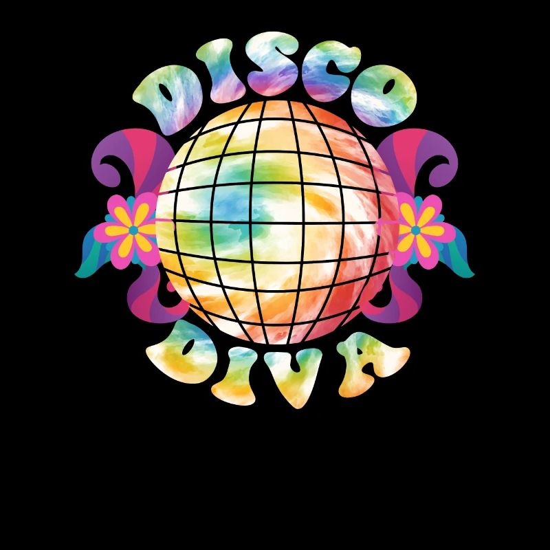 Disco Groovy Hippie 70s 80s Vintage Seventies