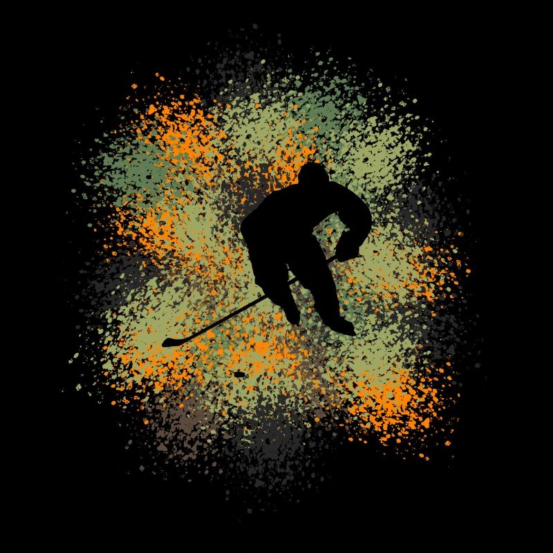 Eishockey – Spieler auf dem Eis