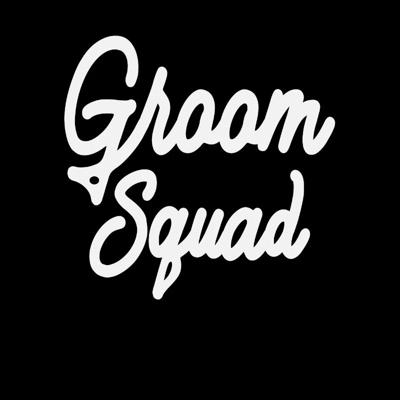 Groom Squad Matching Wedding Party